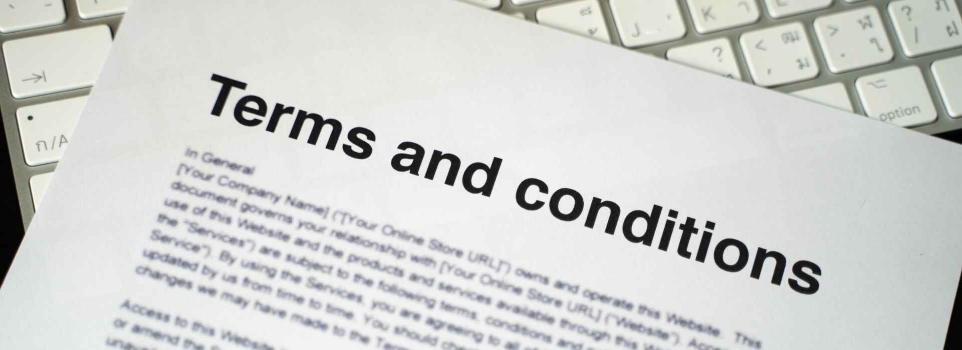 Terms and Conditions